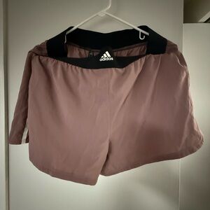 Adidas Women's Mauve Athletic Shorts